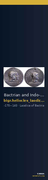 Bactrian and Indo-Greek Coinage Heliocles and Laodice 1.1 — CANOA