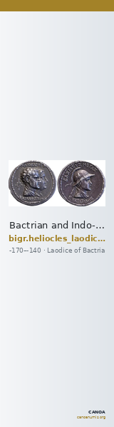 Bactrian and Indo-Greek Coinage Heliocles and Laodice 2.1 — CANOA