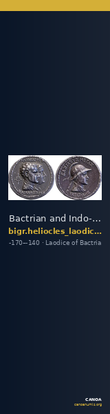 Bactrian and Indo-Greek Coinage Heliocles and Laodice 2.1 — CANOA