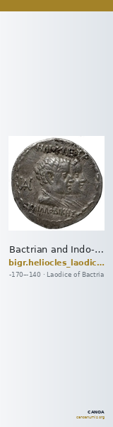 Bactrian and Indo-Greek Coinage Heliocles and Laodice 3.1 — CANOA