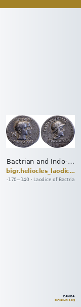 Bactrian and Indo-Greek Coinage Heliocles and Laodice 4.1 — CANOA