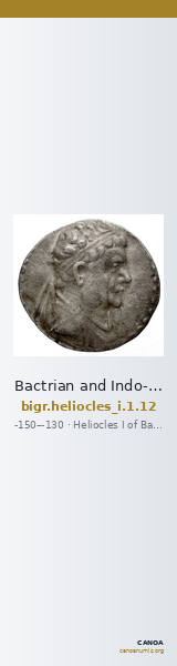Bactrian and Indo-Greek Coinage Heliocles I 1.12 — CANOA