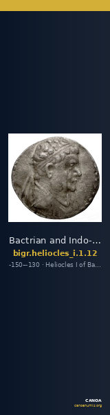 Bactrian and Indo-Greek Coinage Heliocles I 1.12 — CANOA