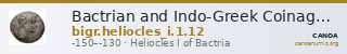 Bactrian and Indo-Greek Coinage Heliocles I 1.12 — CANOA