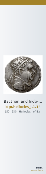 Bactrian and Indo-Greek Coinage Heliocles I 1.14 — CANOA