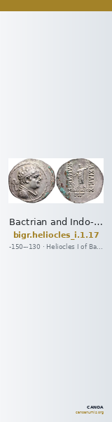 Bactrian and Indo-Greek Coinage Heliocles I 1.17 — CANOA