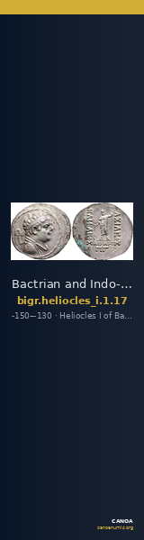 Bactrian and Indo-Greek Coinage Heliocles I 1.17 — CANOA