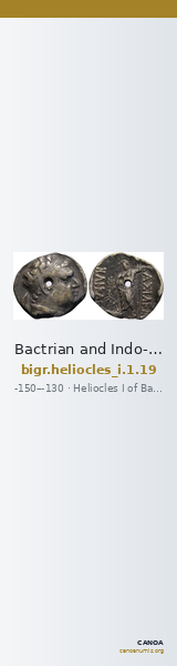 Bactrian and Indo-Greek Coinage Heliocles I 1.19 — CANOA
