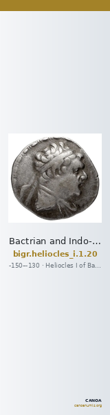 Bactrian and Indo-Greek Coinage Heliocles I 1.20 — CANOA