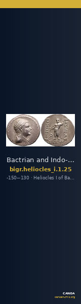 Bactrian and Indo-Greek Coinage Heliocles I 1.25 — CANOA