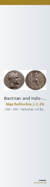 Bactrian and Indo-Greek Coinage Heliocles I 1.26 — CANOA