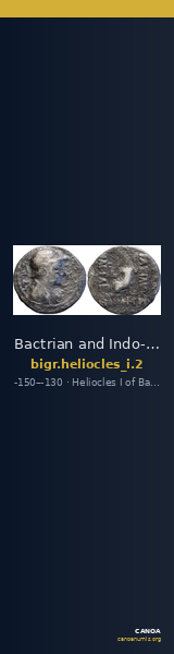 Bactrian and Indo-Greek Coinage Heliocles I 2 — CANOA