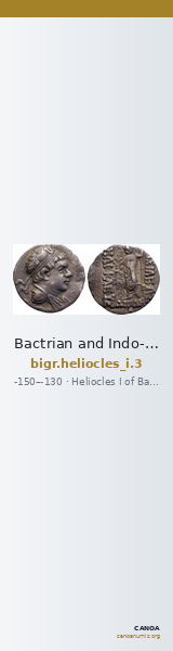 Bactrian and Indo-Greek Coinage Heliocles I 3 — CANOA