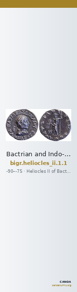 Bactrian and Indo-Greek Coinage Heliocles II 1.1 — CANOA