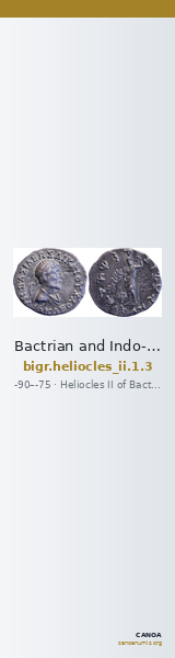 Bactrian and Indo-Greek Coinage Heliocles II 1.3 — CANOA