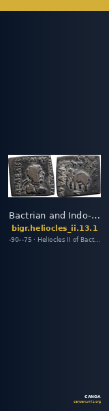 Bactrian and Indo-Greek Coinage Heliocles II 13.1 — CANOA