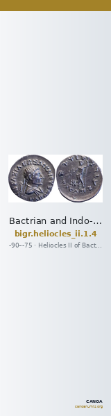Bactrian and Indo-Greek Coinage Heliocles II 1.4 — CANOA