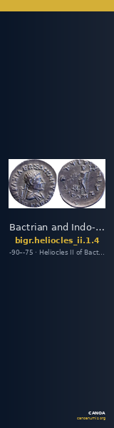 Bactrian and Indo-Greek Coinage Heliocles II 1.4 — CANOA