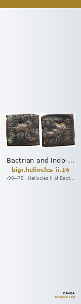 Bactrian and Indo-Greek Coinage Heliocles II 16 — CANOA
