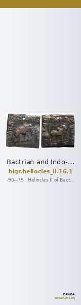 Bactrian and Indo-Greek Coinage Heliocles II 16.1 — CANOA
