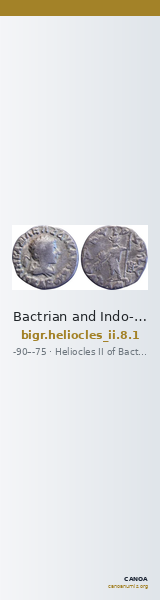Bactrian and Indo-Greek Coinage Heliocles II 8.1 — CANOA
