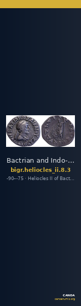 Bactrian and Indo-Greek Coinage Heliocles II 8.3 — CANOA