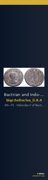 Bactrian and Indo-Greek Coinage Heliocles II 8.4 — CANOA