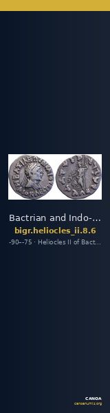 Bactrian and Indo-Greek Coinage Heliocles II 8.6 — CANOA
