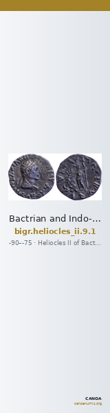 Bactrian and Indo-Greek Coinage Heliocles II 9.1 — CANOA