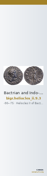 Bactrian and Indo-Greek Coinage Heliocles II 9.3 — CANOA