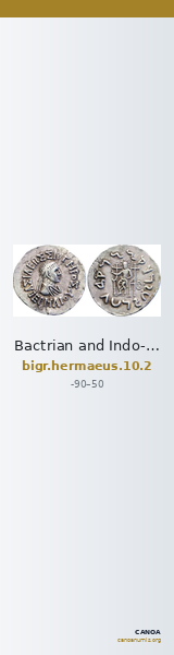 Bactrian and Indo-Greek Coinage Hermaeus 10.2 — CANOA