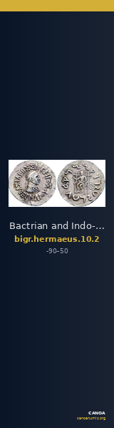 Bactrian and Indo-Greek Coinage Hermaeus 10.2 — CANOA