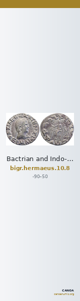 Bactrian and Indo-Greek Coinage Hermaeus 10.8 — CANOA