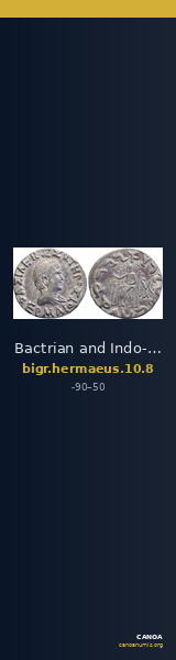 Bactrian and Indo-Greek Coinage Hermaeus 10.8 — CANOA