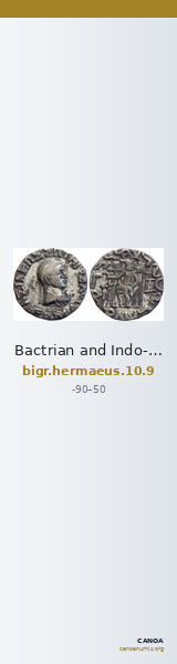 Bactrian and Indo-Greek Coinage Hermaeus 10.9 — CANOA