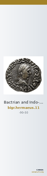 Bactrian and Indo-Greek Coinage Hermaeus 11 — CANOA