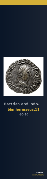 Bactrian and Indo-Greek Coinage Hermaeus 11 — CANOA
