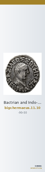 Bactrian and Indo-Greek Coinage Hermaeus 11.10 — CANOA