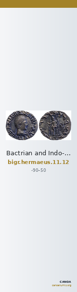 Bactrian and Indo-Greek Coinage Hermaeus 11.12 — CANOA