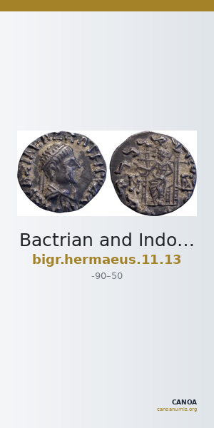 Bactrian and Indo-Greek Coinage Hermaeus 11.13 — CANOA