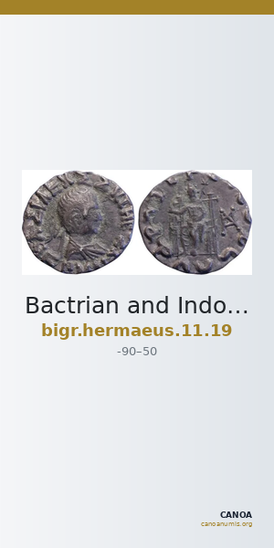 Bactrian and Indo-Greek Coinage Hermaeus 11.19 — CANOA