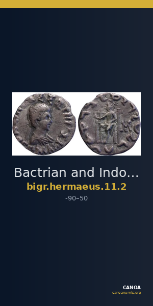 Bactrian and Indo-Greek Coinage Hermaeus 11.2 — CANOA