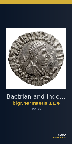 Bactrian and Indo-Greek Coinage Hermaeus 11.4 — CANOA