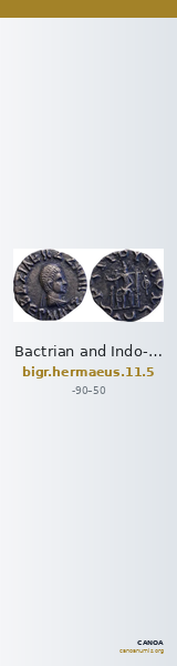 Bactrian and Indo-Greek Coinage Hermaeus 11.5 — CANOA