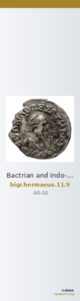 Bactrian and Indo-Greek Coinage Hermaeus 11.9 — CANOA