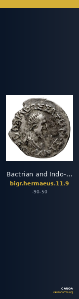 Bactrian and Indo-Greek Coinage Hermaeus 11.9 — CANOA