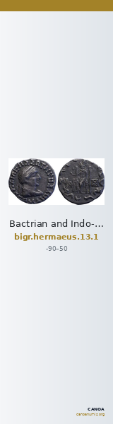 Bactrian and Indo-Greek Coinage Hermaeus 13.1 — CANOA
