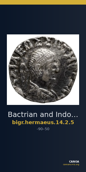 Bactrian and Indo-Greek Coinage Hermaeus 14.2.5 — CANOA