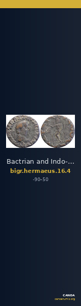Bactrian and Indo-Greek Coinage Hermaeus 16.4 — CANOA