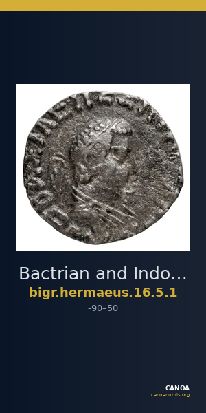 Bactrian and Indo-Greek Coinage Hermaeus 16.5.1 — CANOA